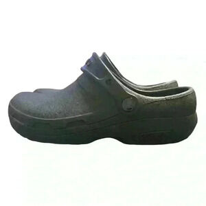 Crocs Bistro Work Clogs – Black – M5 / W7 –l